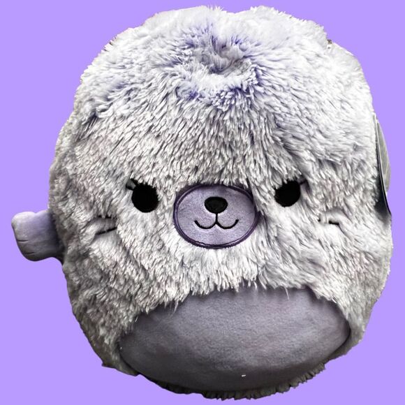 NWT Ellen the Seal FuzzAMallow Squishmalow 11” - Picture 2 of 5